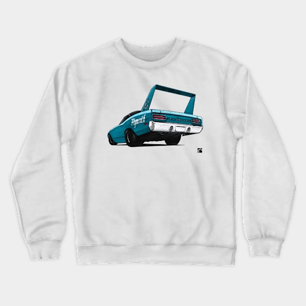 Geo3Doodles Superbird Doodle Crewneck Sweatshirt by Geo3doodles